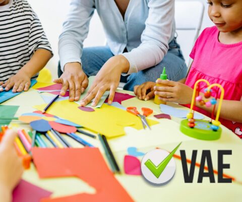 Formation d'accompagnement VAE au diplome d'état accompagnant éducatif petite enfance.